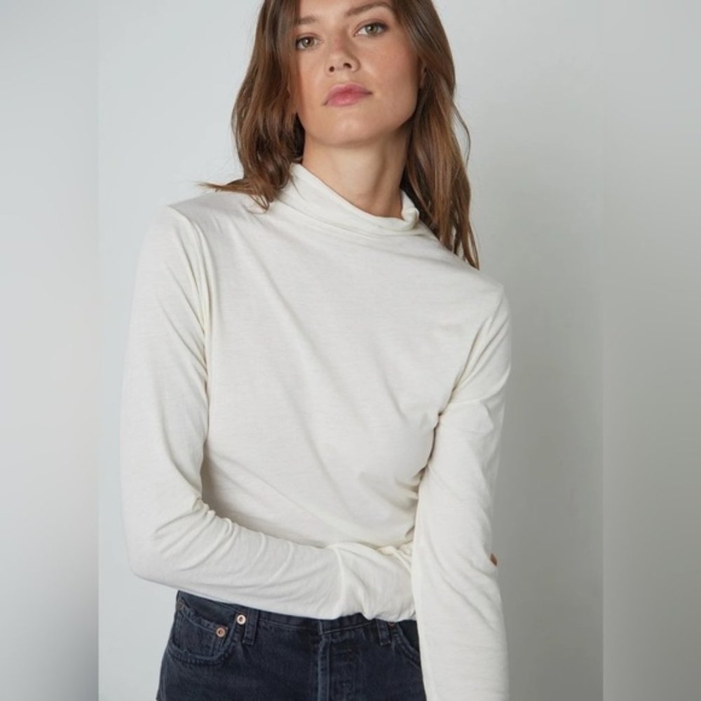 LL Bean Fleece Grey Full Zip Sweater Medium